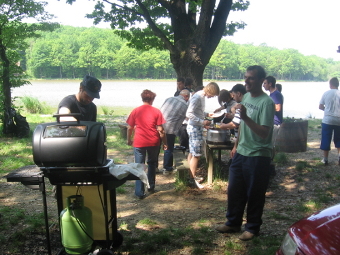 Piknik pri Bukovniškem jezeru